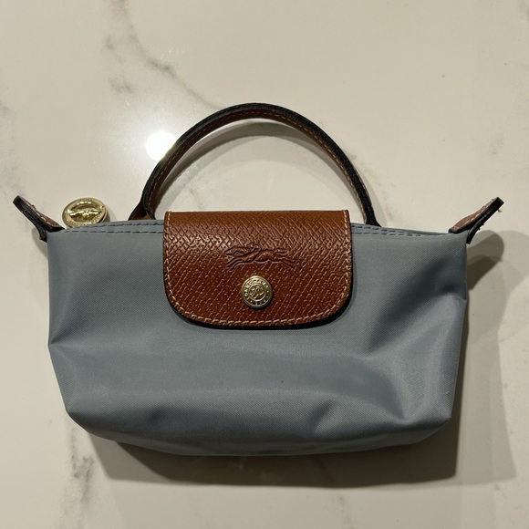 Longchamp Handbags - Lonchamp la pliage mini in grey